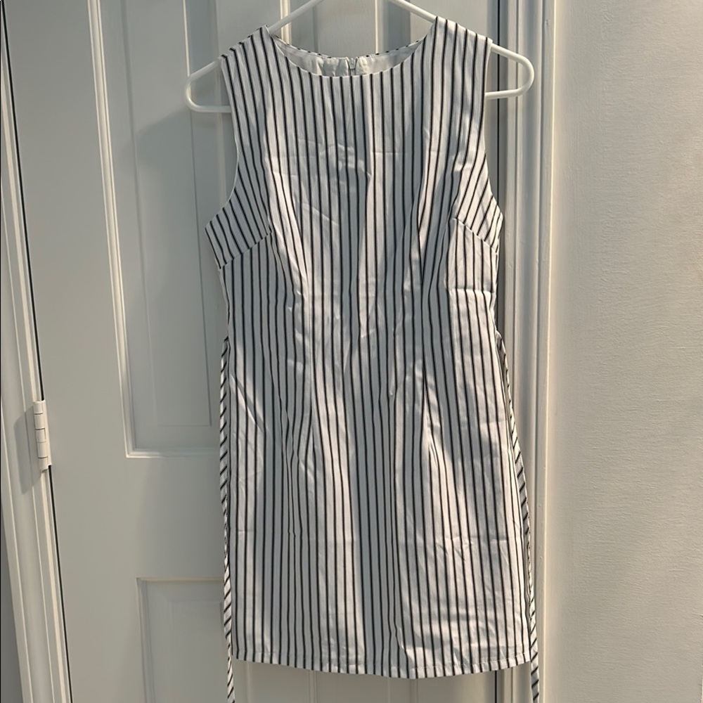 Striped Sleeveless Dress